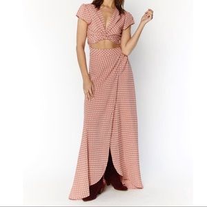 Flynn Skye That’s A Wrap Skirt and Crop Top